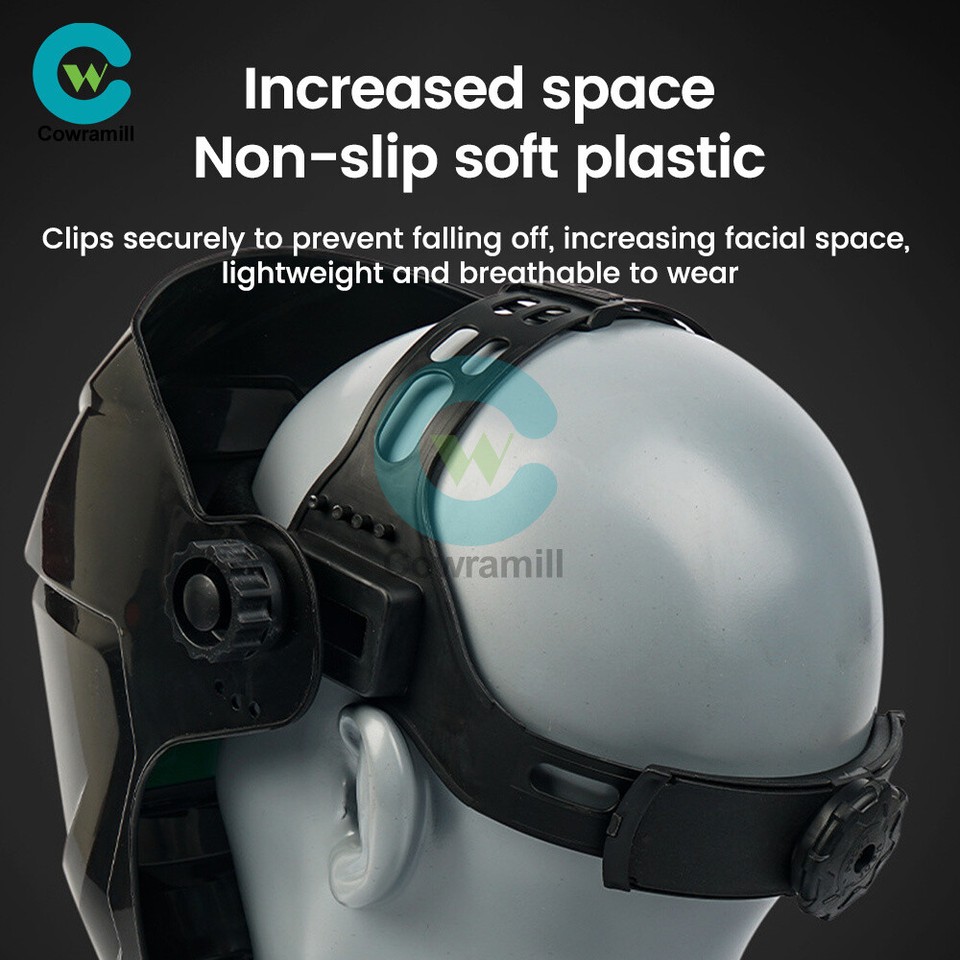 Large View Welding Helmet AutoDarkening Tig Arc Mig Protect Mask w