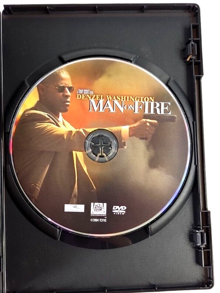 Man On Fire Dvd Video Movie Denzel Washington - Image 3 of 4