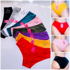 6-12 Women's Bikini Cheeky Hipster Panties Undies 95 cotton Underwear 3098 S-XL