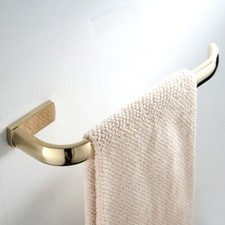 Luxury Gold Color Towel Ring Wall Mount Bathroom Hand Towel Holders Bar Rail