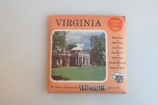 RARE 1956 View-Master Virginia Vacationland Series 3 Reel Set NEW