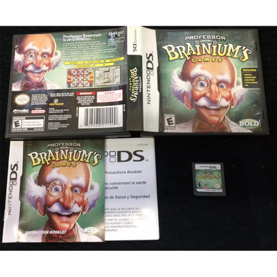 Professor Brainium's Games - Nintendo DS Almost perfect (open game) complete