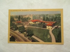 California Postcard Sutters Fort Sacramento CA