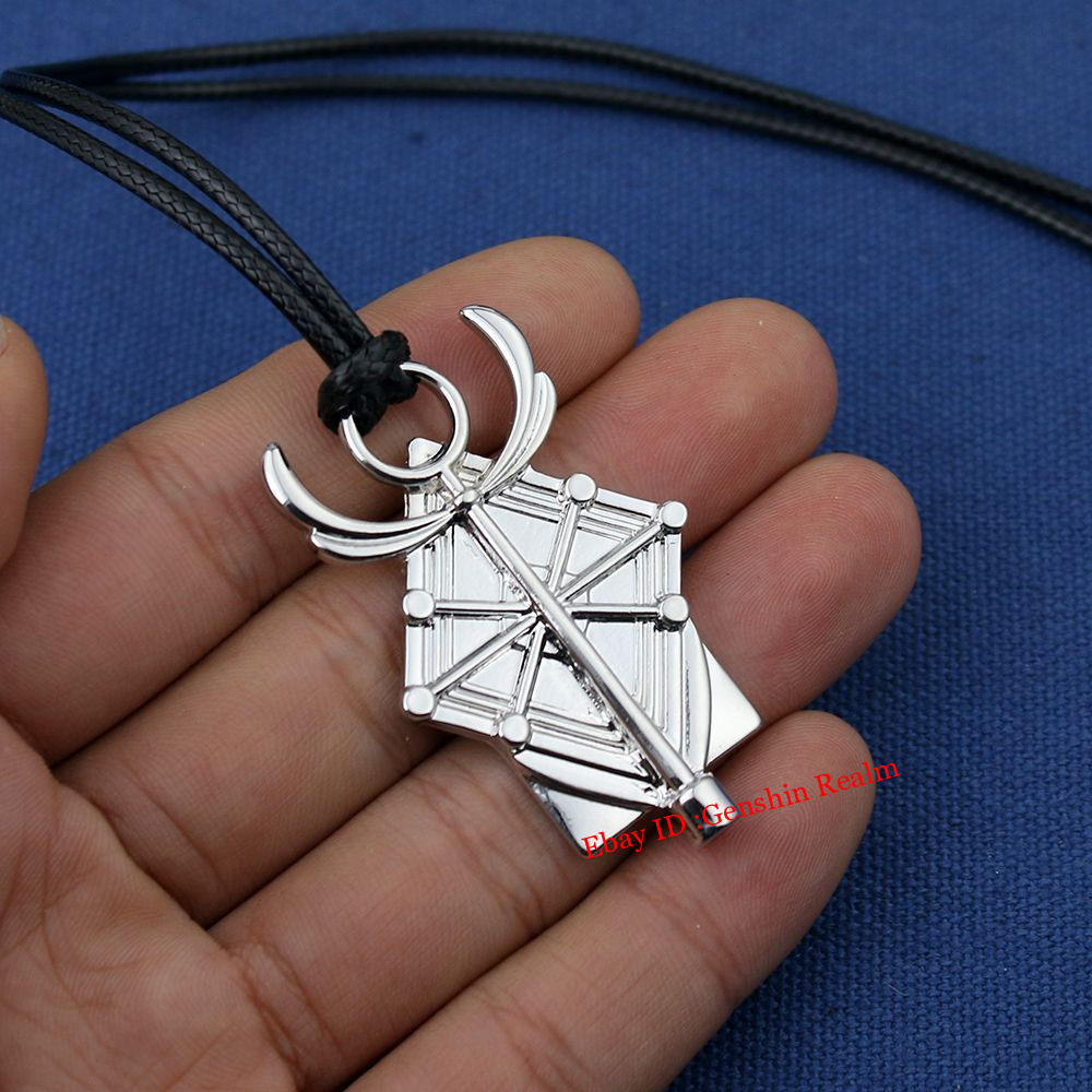 SUJEBRAN 2 Collier Lycoris Recoils – Badge Anime Figurine Cosplay Hibou Pendentif Chaîne Métal Pour Fans