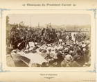 Paris, obsèques du Président Sadi Carnot Vintage albumen print Tirage albuminé