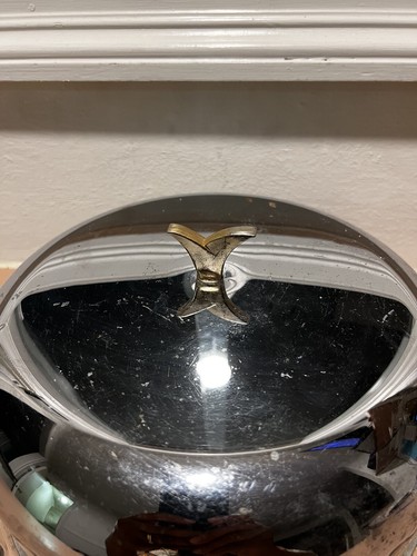 Vintage Kromex Stainless Steel Cake Cover + Plate Art Deco - Picture 2 of 7