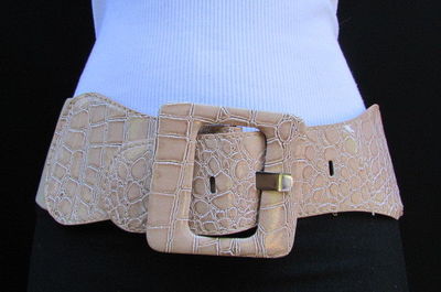 Cintura Donna Cintura Elastica Donna - Vita E Anca, Colori Vari (nero, Oro, Argento, Beige) - Regolabile E Comoda Cintura Powerlifting - Foto 8