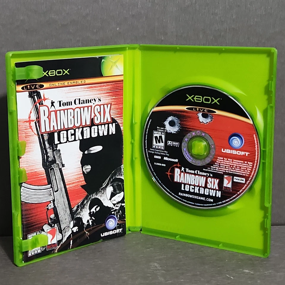 Rainbow Six 6 Lockdown XBOX Complete Video Game - Image 2 of 4