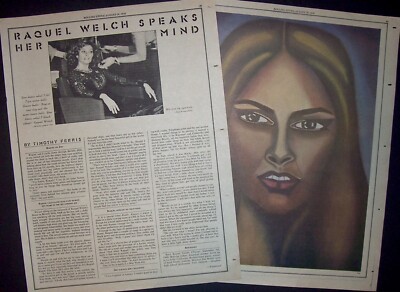 Raquel Welch Really Raquel TV Special Era 1974 In-Depth, Interview Article