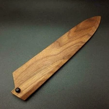 8 9 10 inch Japanese Gyuto Chef Knife Sheath Wood Saya Protector Guard Cover Bag