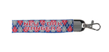 New York Rangers Wristlet Keychain Hockey Keychain Rangers Keychain NHL Keychain