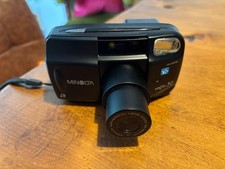 Minolta Vectis 30 camera, black, in good working order, with case.