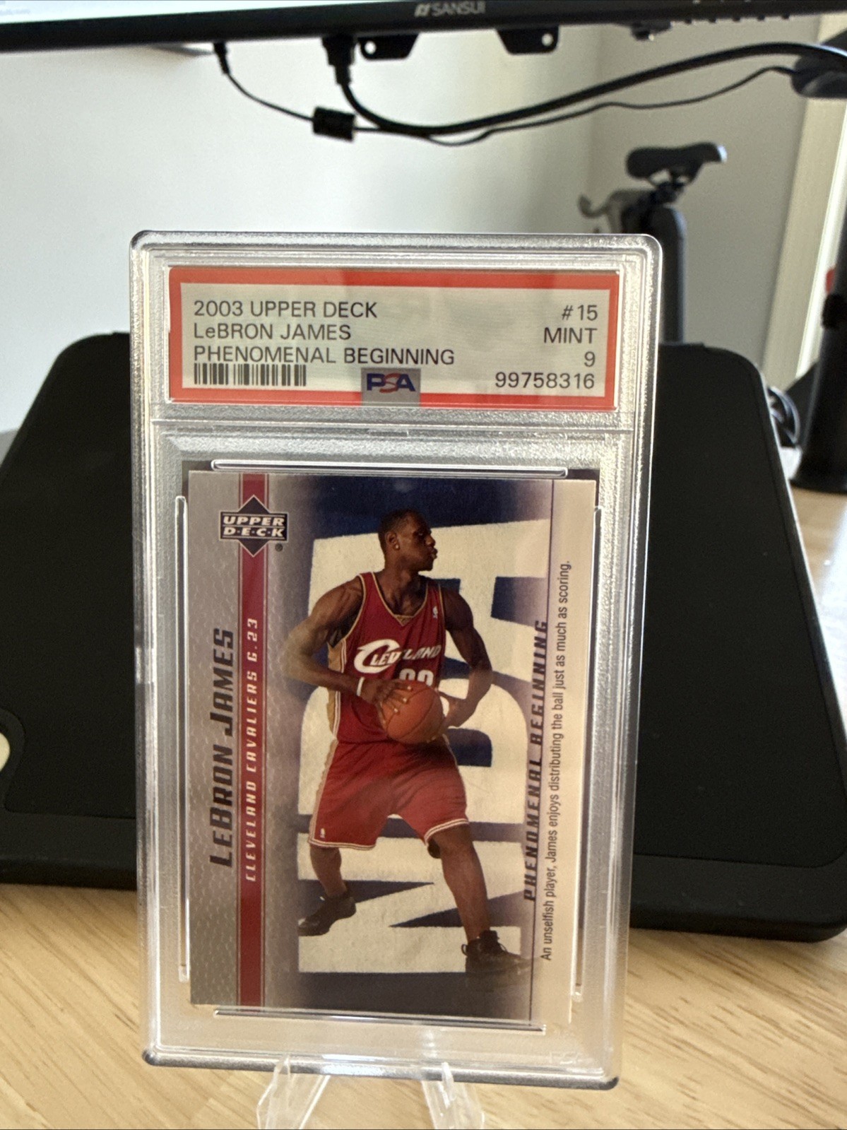 2003-04 Upper Deck Lebron James Phenomenal Beginning - LeBron James #15 (RC)