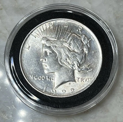 1922 $1 Peace Dollar AU