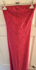 PLT PRETTY LITTLE THING Pink Bandeau Dress. Hot Pink. Size 8. BNWT. 