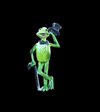 Vintage Michigan J Frog Enamel Pin Brooch