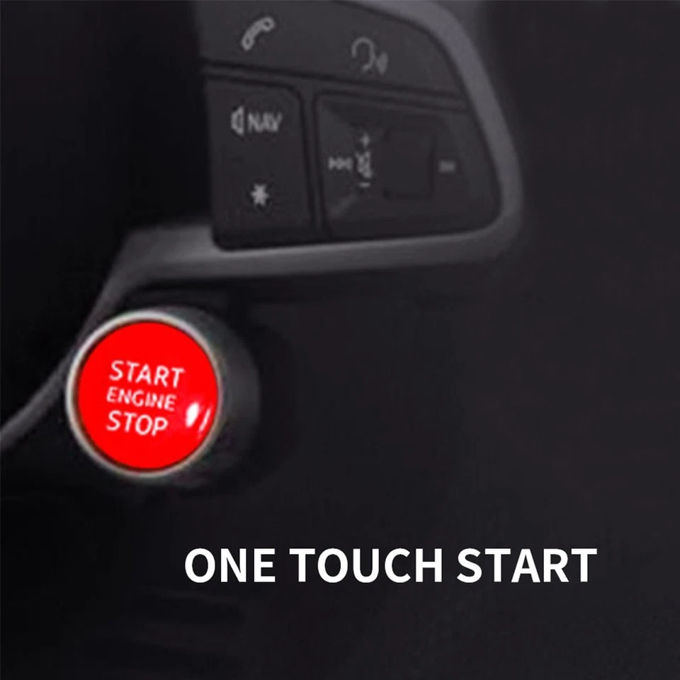 For AUDI A3 S3 RS3 After 2019 Ignition Starter Button Start Stop System Switches - Image 2 of 4