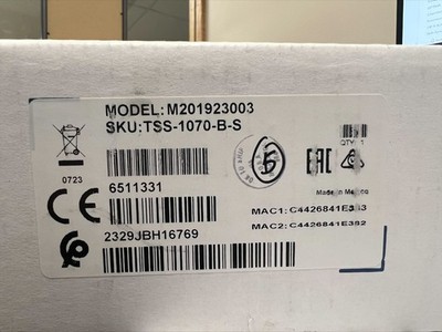 Crestron TSS-1070-B-S Room Scheduling Touch Screen