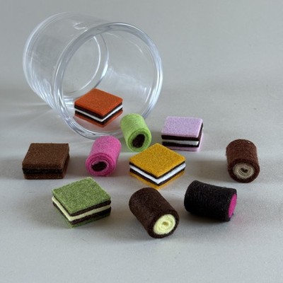 FILZ LAKRITZE BONBONS KONFETI SÜSSWAREN  KAUFLADEN  KINDERKÜCHE SPIELKÜCHE
