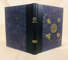 Book of Thoth Aleister Crowley Egyptian Tarot leather bound rare