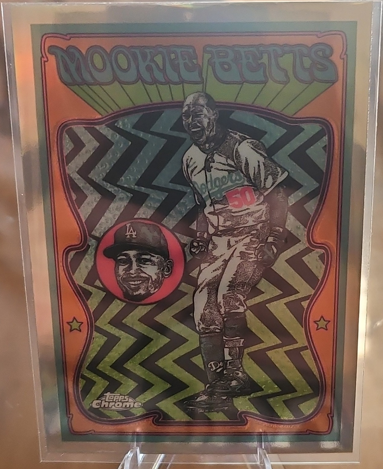 Topps 2025 Chrome Ultraviolet All-Stars Mookie Betts #UV-6 Dodgers MLB