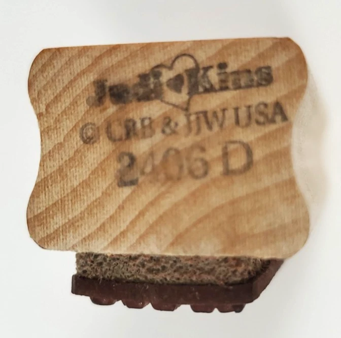 Sello de goma montado en madera Judikins Sir Gawain y el caballero verde - Cold Adhess Foto 4 de 4