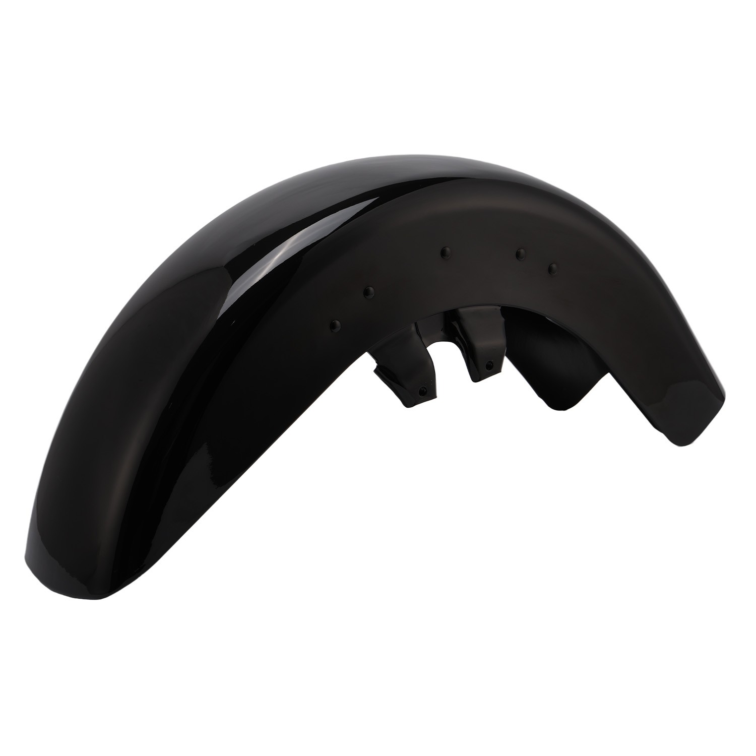 Vivid Black Front Fender Fit For Harley Touring Electra Glide Road King 1989-13