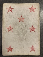 US Civil War Union Playing Card 1863 Original American Card Company Rare Single