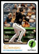 2022 Topps Heritage High Number Jack Suwinski Rookie Pittsburgh Pirates #623