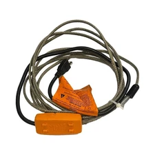 Yoozena Easy Heat Heat Tape  Freeze Protection Cable with End Kit Installed 18'