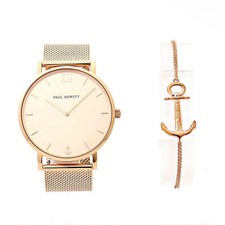 Orologio Paul Hewitt donna 39mm Rose Sunray & Anchor, nuovo