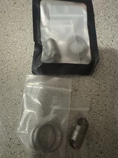 Magnetic Quick Release Keychain,Titanium Detachable Rotatable Key Chain 2 Pack