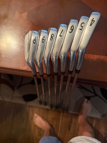 Lot De 7 Shafts De Fer True Temper Dynamic Gold S300 – Flex Rigide – 0.355 Tip