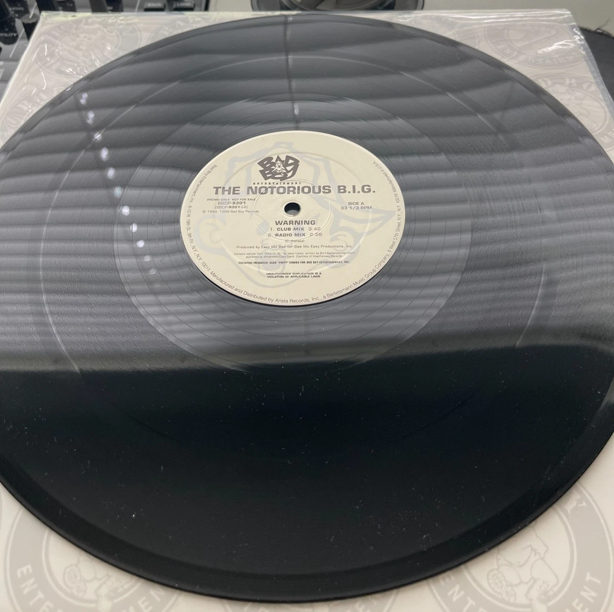 the notorious big 12インチレコード The Notorious B.I.G. 12
