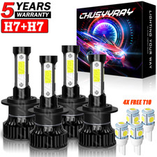 H7h7 For Kia Optima 2014 2015 Led Headlight High Low Beam Combo Kit