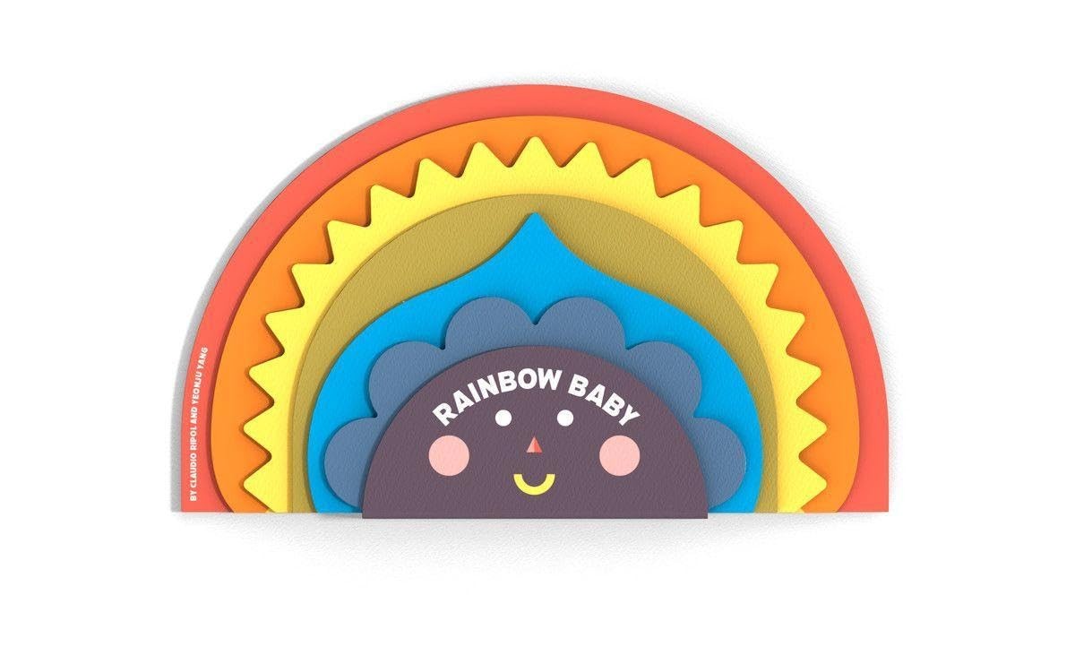 Rainbow Baby by Claudio Ripol (Board book) - Image 8