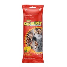 Higgins Sunburst Gourmet Avian Treat Sticks Carrots Dandelions 2 Pack