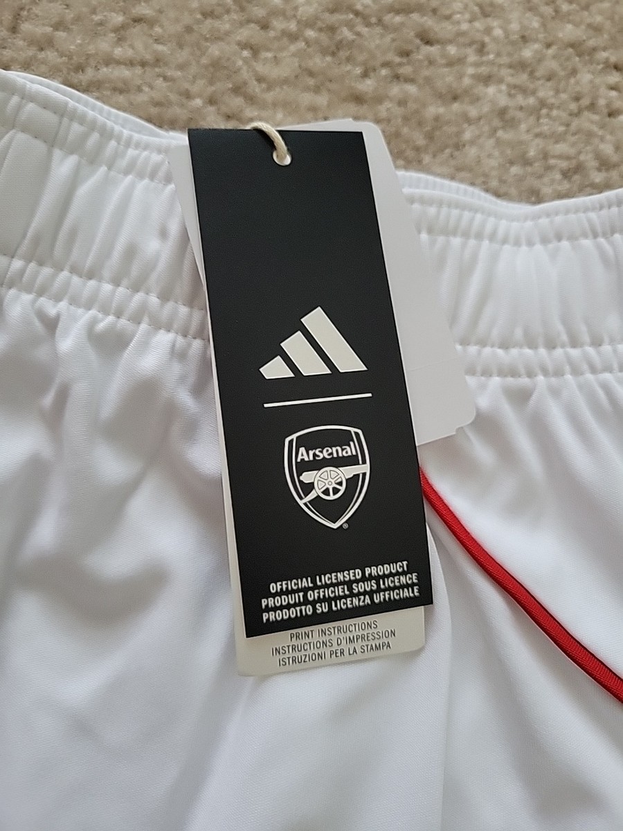 Arsenal Adidas 2025/26 Home Shorts Men's S $60 NWT JI9515 Soccer