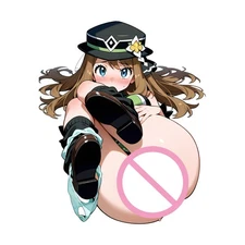 EARLFAMILY Serena Car Sticker Computer Motorcycle Anime Car Door Suitcase Decal