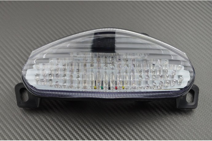 Feu arrière clignotant transparent Versys 1000 idéal pour les longs voyages de nuit