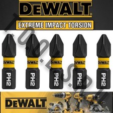 DeWALT PH2 Impact Screwdriver Bits Extreme 5pcs 25mm fits bosch hilti milwaukee