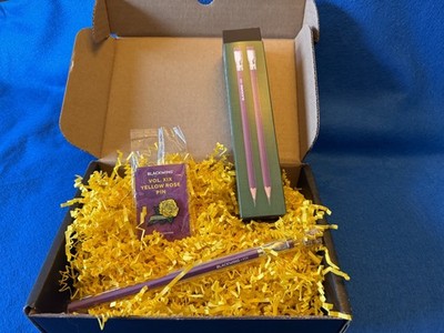 Blackwing Volume XIX Subscriber Box With 13 Pencils and special subscriber pin!