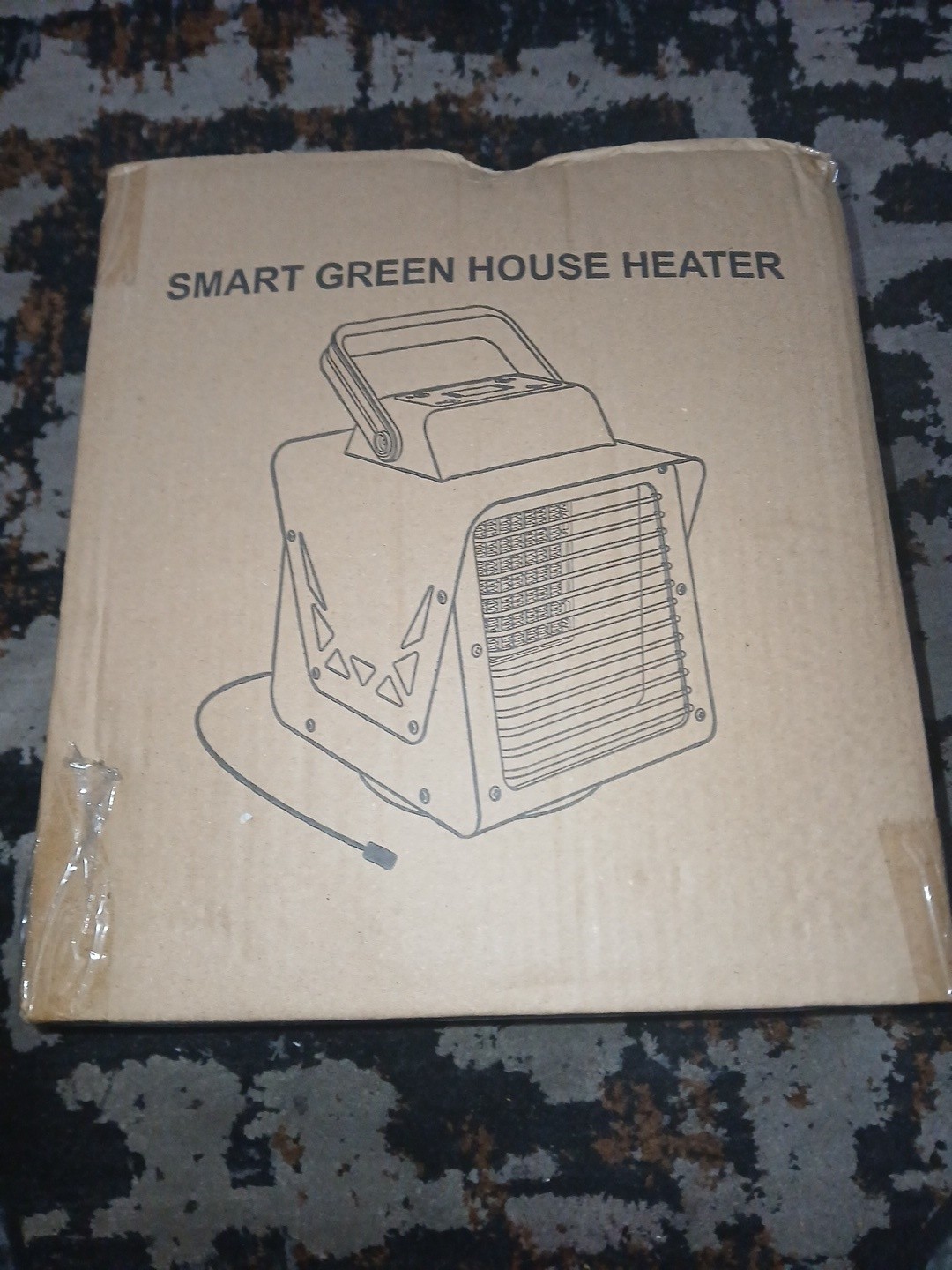 Greenhouse Heater 1500W with Thermostat