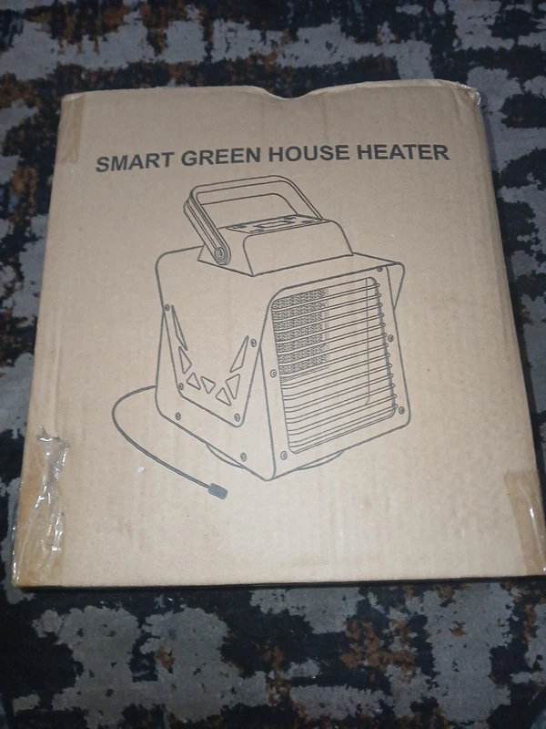 Greenhouse Heater 1500W with Thermostat