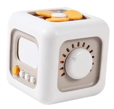 Busy Activity Cube for Fine Motor Skill Learning|Montessori Toys for 1 Year Old