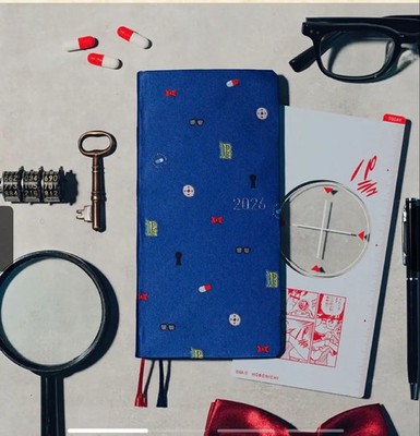Hobonichi Weeks 2026 April Start Japanese Detective Conan Motif Planner F/S JP