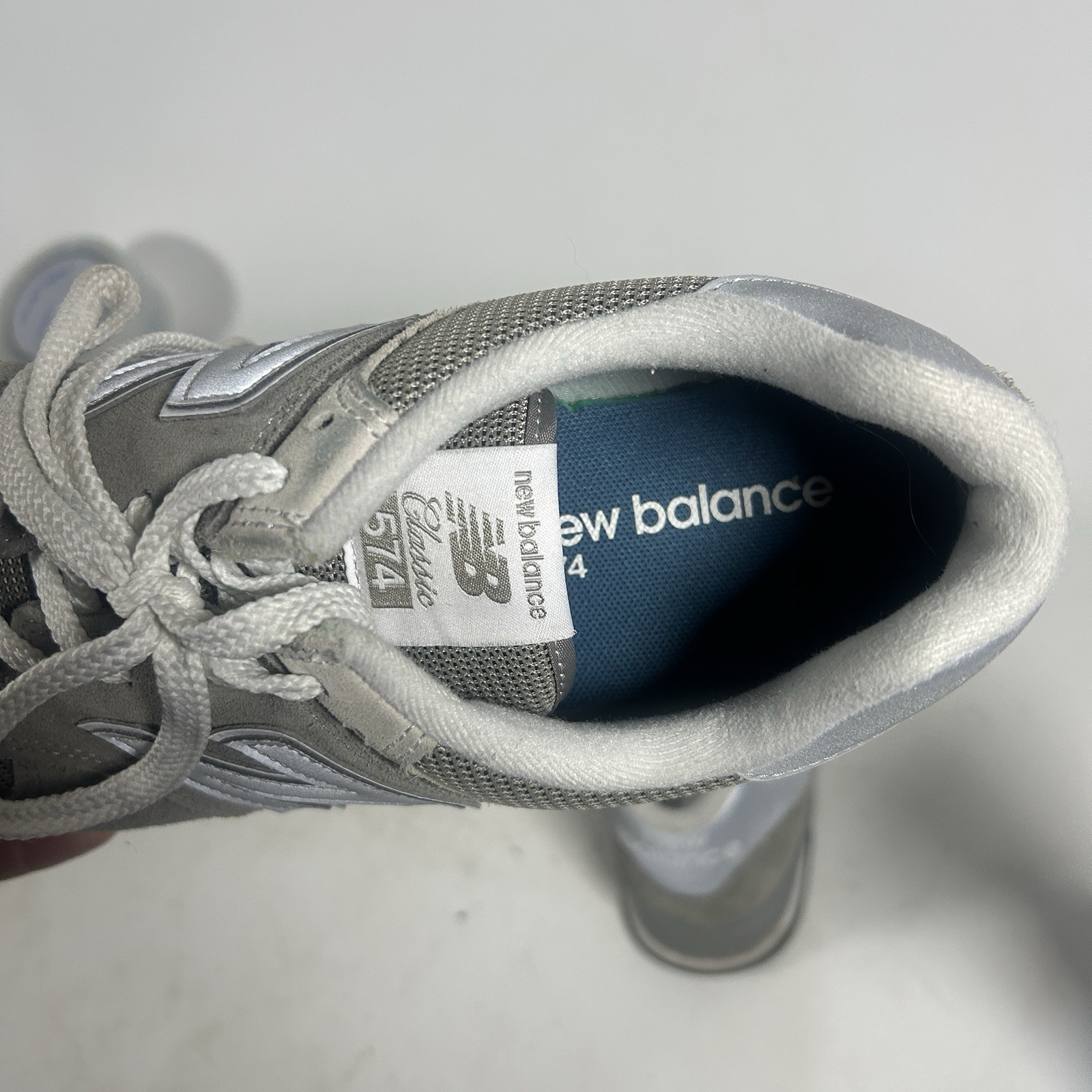 New Balance Classic 574 Casual Walking Shoes Grey Men’s Size 12 D ML574EVG thumbnail 7