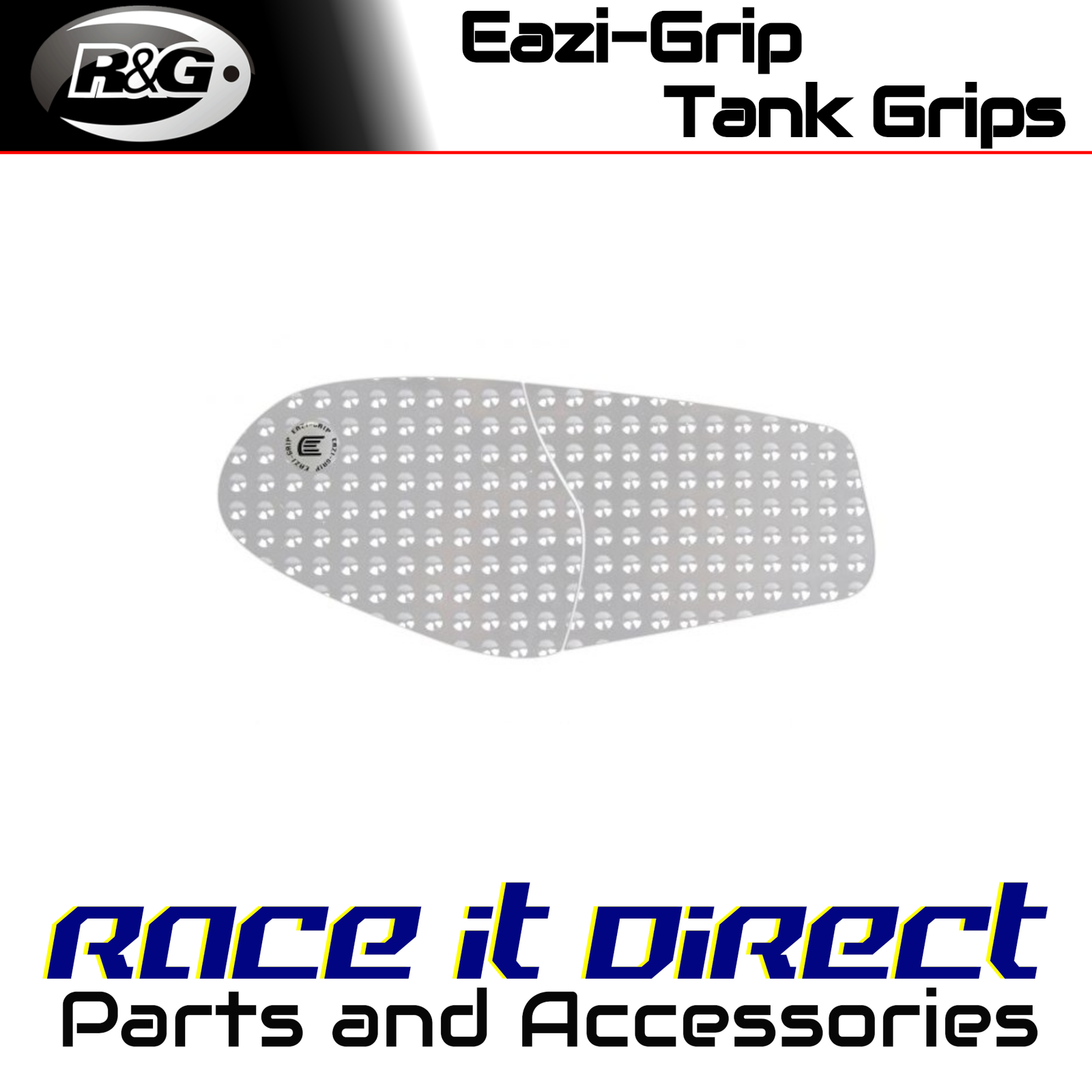 Eazi-Grip Tank Grips for Yamaha XSR900 GP 2024-2026 EVO Clear Eazi-Grip