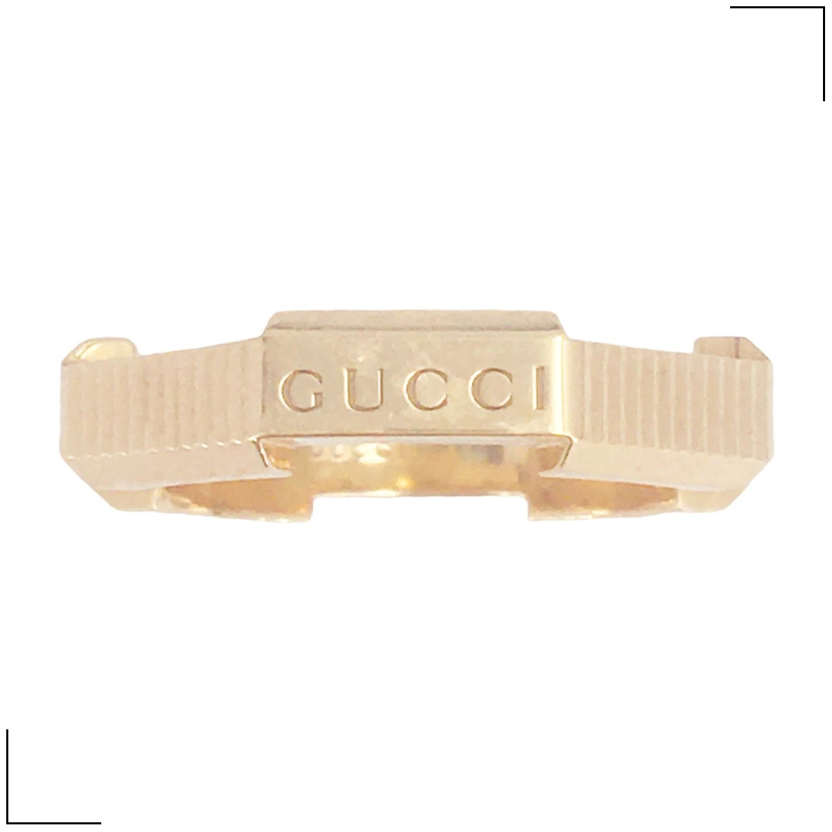 Bague Gucci Durab en or jaune 18 carats US4 bijou d'occasion