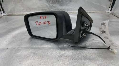 2008 - 2015 NISSAN ROGUE DRIVER LH SIDE VIEW MIRROR BLACK OEM 96302-JM000